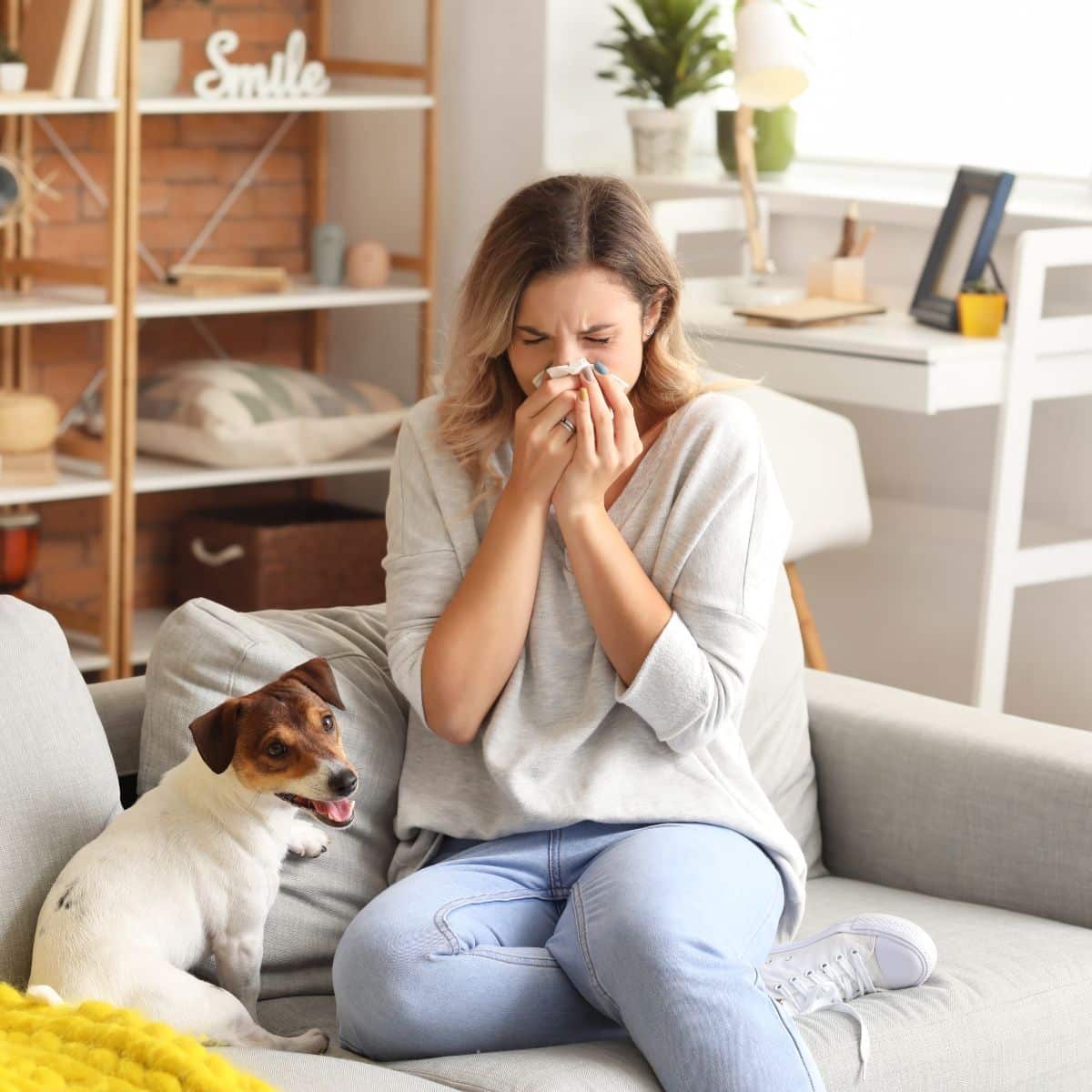 What emotion causes allergies