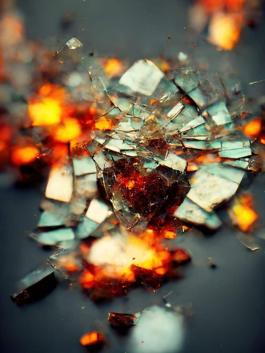spiritual meaning behind glass breaking