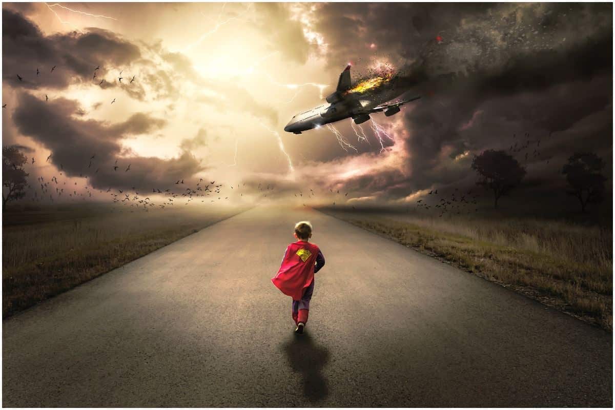 Witnessing plane crash - dream meaning