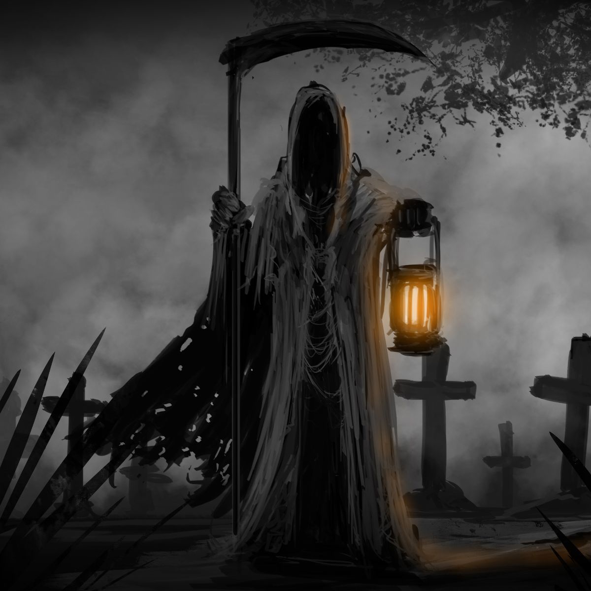 what does it mean when you see the grim reaper