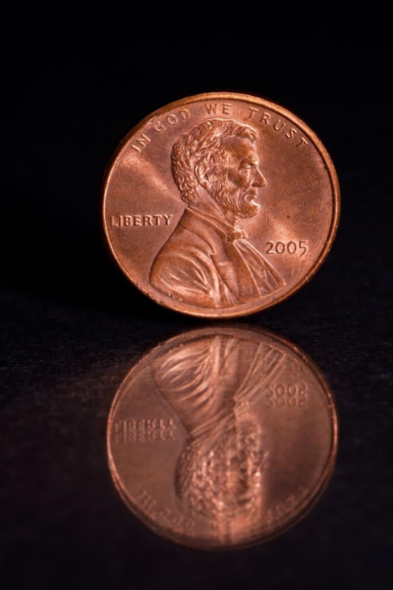 find penny heads up