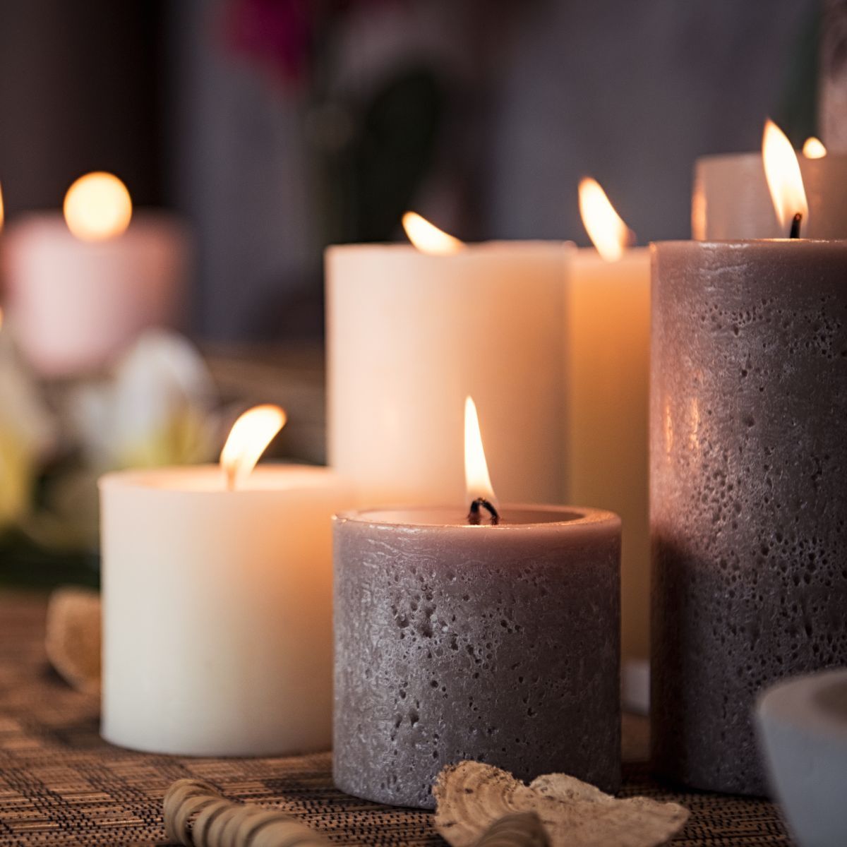 candle flame too high meaning