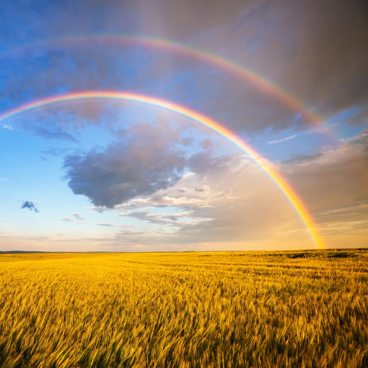 What is the spiritual meaning of a double rainbow