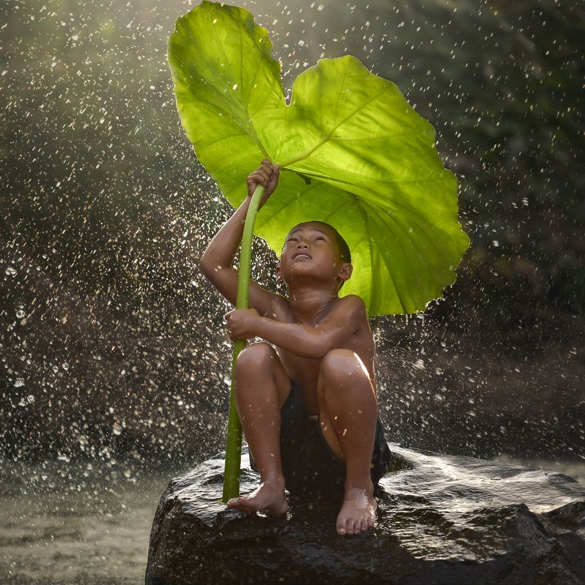 What is the spiritual meaning of rain