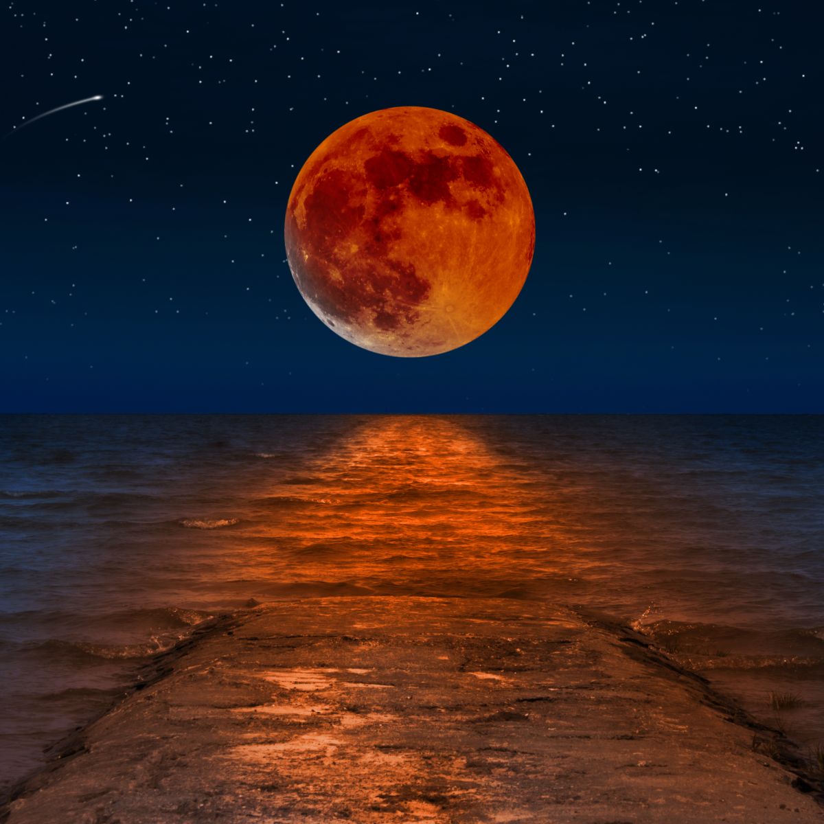 What is the spiritual meaning of the red blood moon