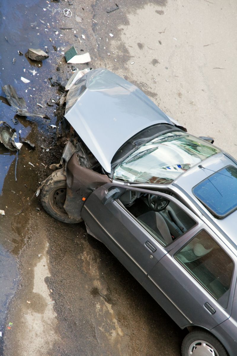 What is the spiritual meaning of a car accident
